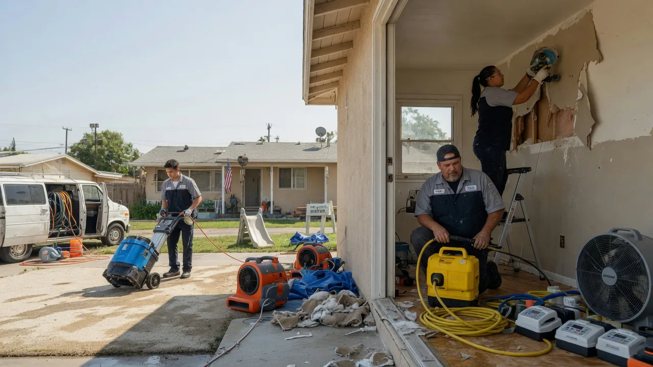 Water Damage Restoration in Birchleaf, VA near me